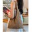 Fashion Orange Woven Hollow Large Capacity Shoulder Bag