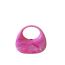 Fashion Rose Pink Acrylic Marble Clutch Bag