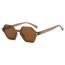 Fashion Douhua Tea Tablets Rice Nail Small Frame Polygonal Sunglasses
