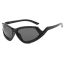 Fashion Silver Frame White Mercury Pc Notch Sunglasses