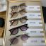 Fashion Bright Black Tea Slices Ac Color Block Sunglasses