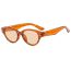 Fashion Wood Grain Tea Slices Rice Nail Cat Eye Sunglasses