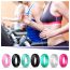 Fashion 7 Color Group 2 Silicone Glitter Ring Set
