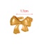 Fashion Silver Copper Bow Adjustable Ring