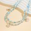 Fashion Color Rice Beads Beaded Shell Waist Chain