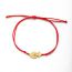 Fashion Golden Mother Kisses Baby Stainless Steel Mother And Child Cord Bracelet