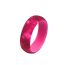Fashion Purple Silicone Printed Round Ring