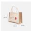 Fashion Strawberry Style 33*24*12cm Canvas Large Capacity Printed Handbag