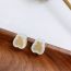 Fashion Little Bear (real Gold Plating To Preserve Color) Copper Studded Diamond Bear Earrings
