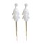 Fashion Tassel (real Gold Plating To Maintain Color) Copper Geometric Leaf Earrings