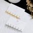 Fashion Silver (real Gold Plating To Preserve Color) Copper Geometric Earring Set