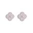 Fashion Green (real Gold Plating Color Preservation) Copper Diamond Geometric Stud Earrings