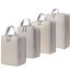 Fashion Compressed Four-piece Set [beige] Polyester Large Capacity Storage Bag Set