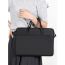 Fashion Black Polyester Square Laptop Bag