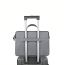 Fashion Grey Polyester Square Laptop Bag