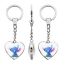Fashion 1 Alloy Printed Love Double-sided Keychain