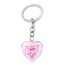 Fashion 7 Alloy Printed Love Double-sided Keychain