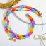 Fashion Love Colorful Rice Beads Letter Bracelet