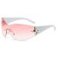 Fashion White Frame Light Mercury Tablet Pc Star Integrated Sunglasses