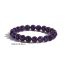 Fashion 11 Purple Persian Jade Geometric Turquoise Onyx Beaded Bracelet