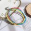Fashion 11 6-piece Set Of Polymer Clay Bracelets Colorful Polymer Clay Beaded Multi-layer Bracelet