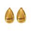 Fashion Gold Stainless Steel Drop Earrings