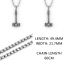 Fashion Pendant+chain Titanium Steel Geometric Hammer Men's Necklace