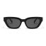 Fashion Translucent Green Cat Eye Small Frame Sunglasses