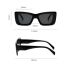 Fashion Grey Cat Eye Square Sunglasses