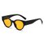 Fashion Black Frame Orange Ac Small Frame Sunglasses