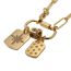 Fashion 1# Copper Inlaid Zirconium Heart Star Square Necklace