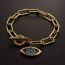 Fashion Gold Copper Geometric Chain Bracelet