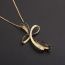 Fashion 9# Copper Inlaid Zirconium Cross Necklace