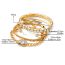 Fashion 9# Alloy Geometric Bracelet Set