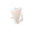 Fashion White Butterfly Mesh Butterfly Lace Triangle Headscarf