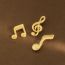 Fashion Music Note【type 3】 Alloy Musical Note Brooch