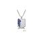 Fashion Wings Of Freedom [necklace-silver Blue] Alloy Geometric Necklace