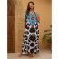Fashion 4# Polyester Printed Sun Protection Skirt