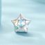 Fashion Silver Silver Diamond Star Pendant Accessories
