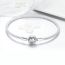 Fashion 21cm Silver Geometric Ball Bracelet