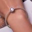 Fashion Silver 10 Silver And Diamond Geometric Loose Beads