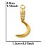 Fashion Color Stainless Steel Hook Hanging Ornaments
