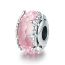 Fashion 10# Silver Geometric Glass Beads Beading Accessories