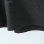 Fashion Carbon Black Cotton Printed U-neck Vest