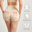 Fashion Apricot Polyester Padded Tummy Control Butt Lifting Pants