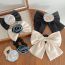 Fashion Beige Bow Flower Hairpin Fabric Rose Bow Hairpin