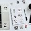 Fashion Dandadan-black And White-53pcs 53 Comic Character Waterproof Stickers