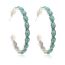 Fashion 5# Alloy Turquoise Geometric Earrings