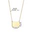 Fashion Gold Excluding Engraving And Photos Inside Titanium Steel Pull-out Necklace