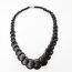 Fashion Black Turquoise Beaded Necklace